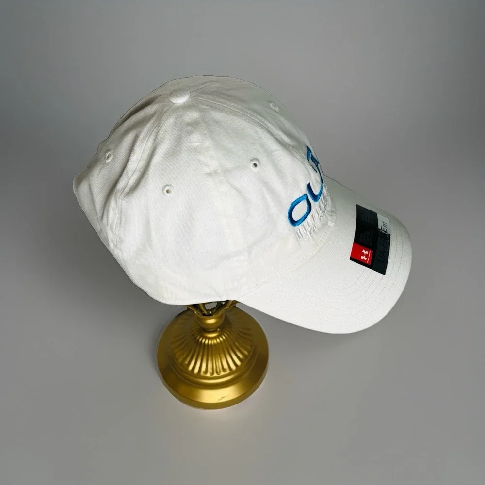 Under Armour Cap OLA Oilfield Labs of America Hat White Men OSFA 1282140 2017